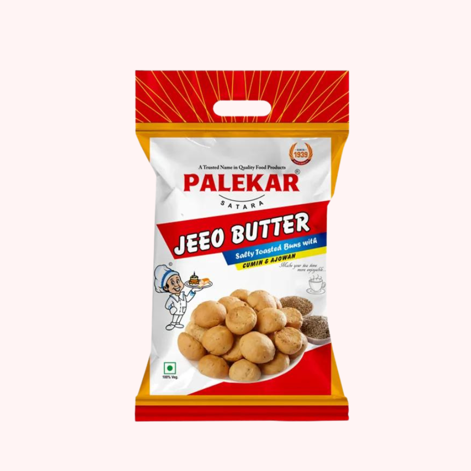 Jeeo Butter - Toasted Buns with Jeera & Ajwain (160 g)