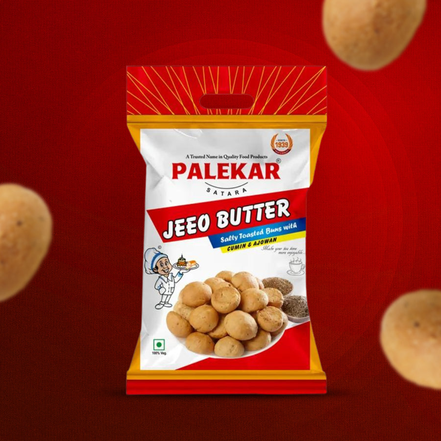 Jeeo Butter - Toasted Buns with Jeera & Ajwain (160 g)