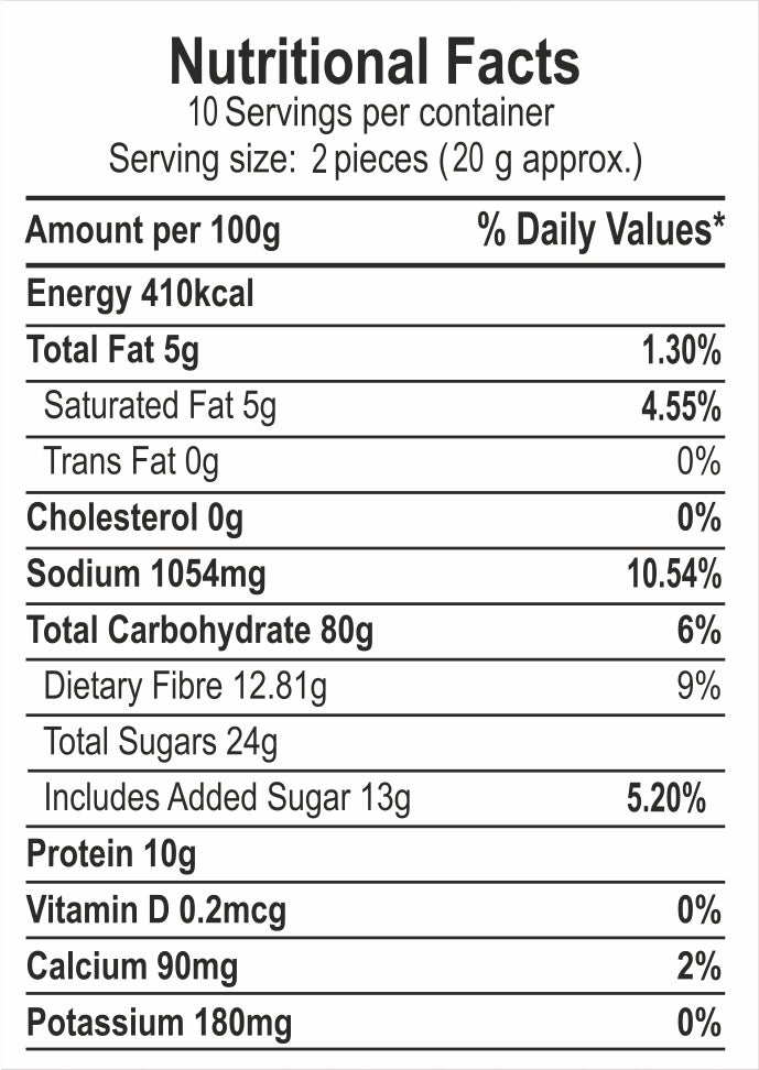 Ghee Brown Rusk (200 g)